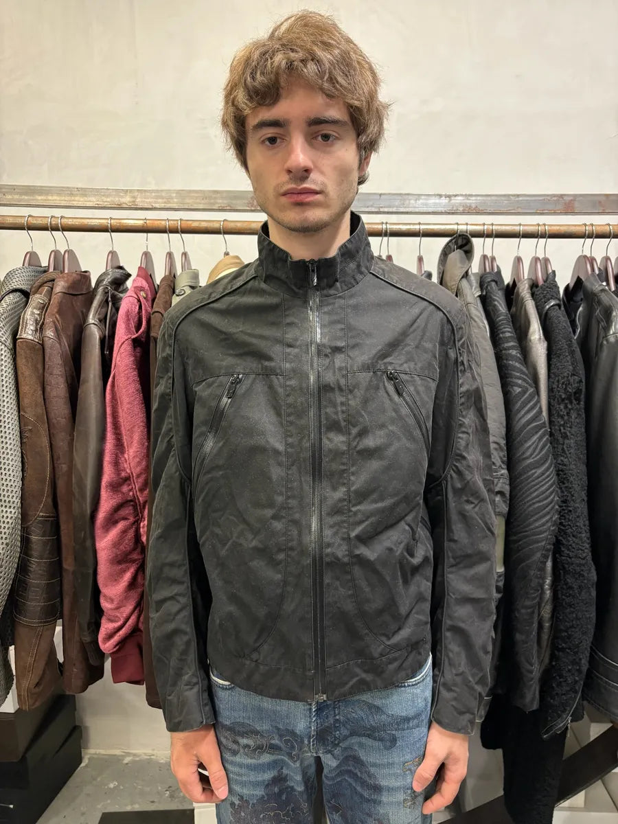 Mugler Black Front Zips Tactical Jacket aYMJtNu 4