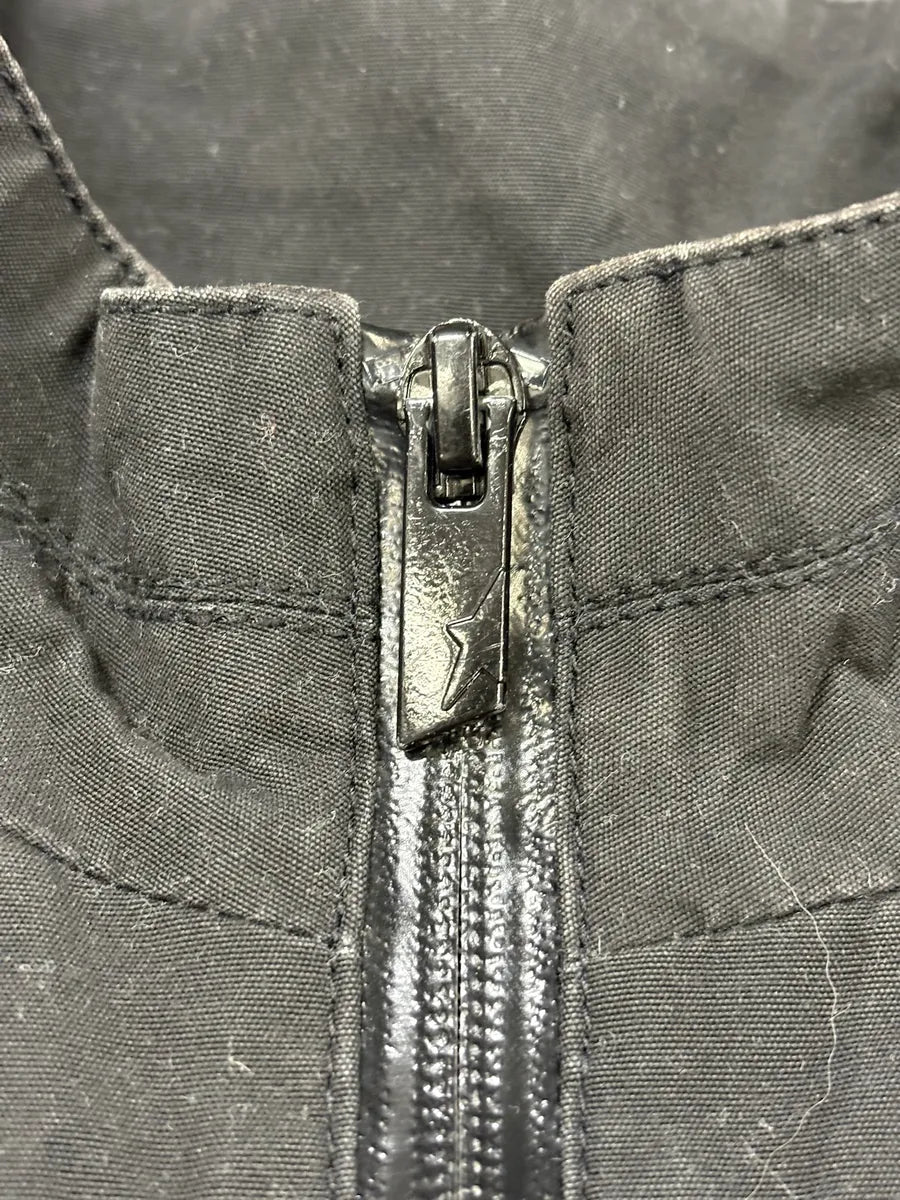 Mugler Black Front Zips Tactical Jacket aYMJtNu 9