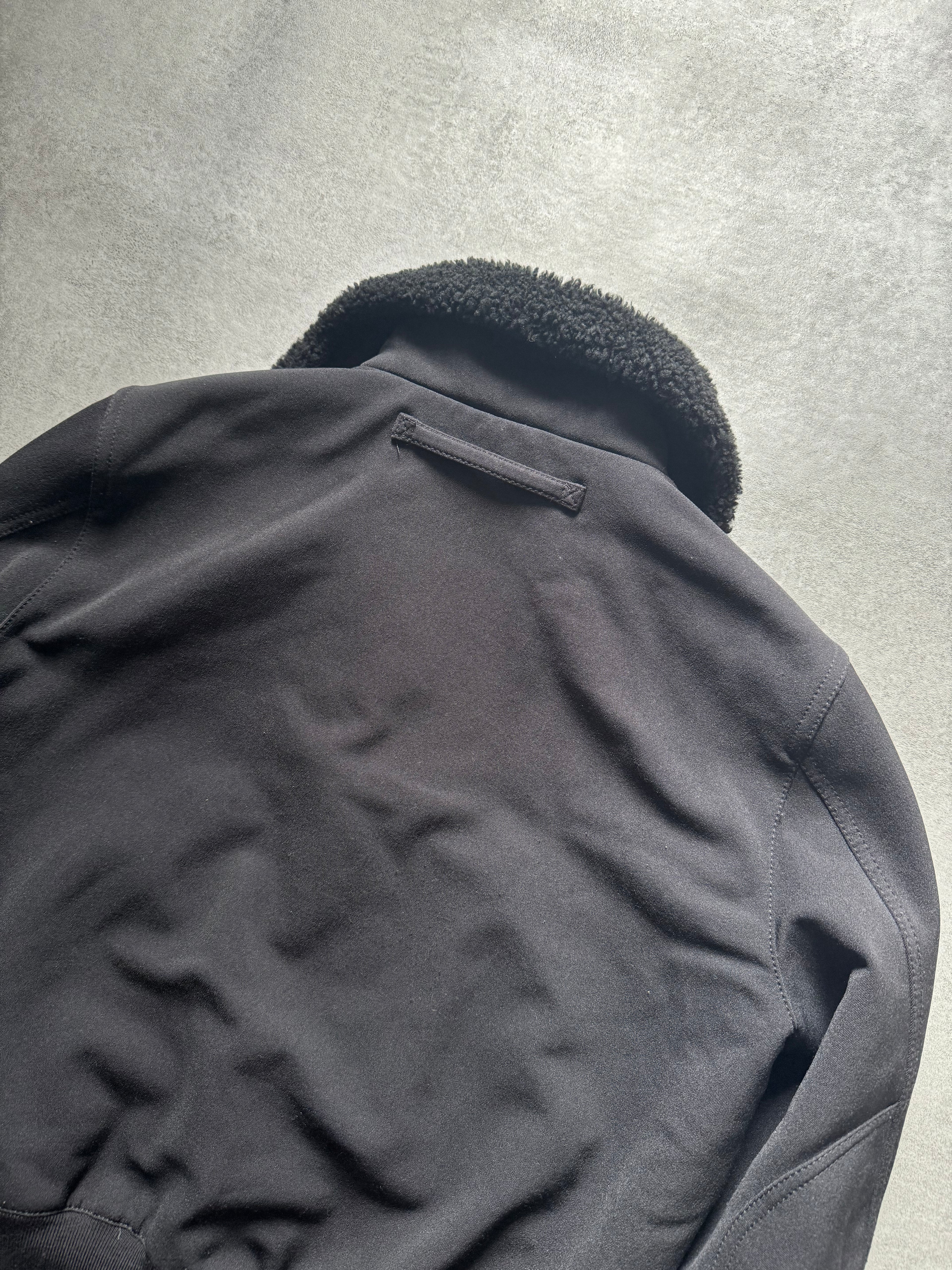 2000s Prada Black Minimalist Pure Jacket (M) - 5