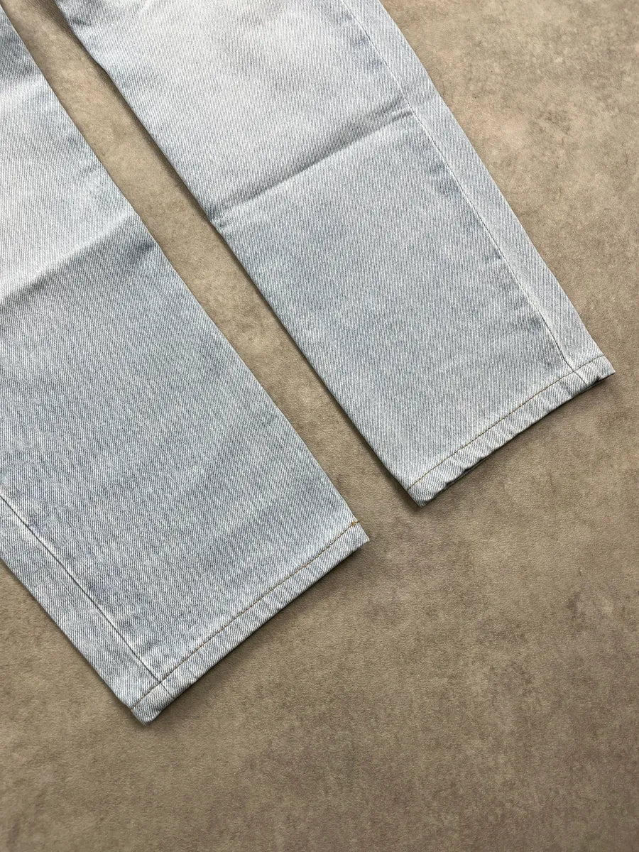 SS2017 Saint Laurent Love Me Forever Light Blue Denim Jeans mwRptrxR 7