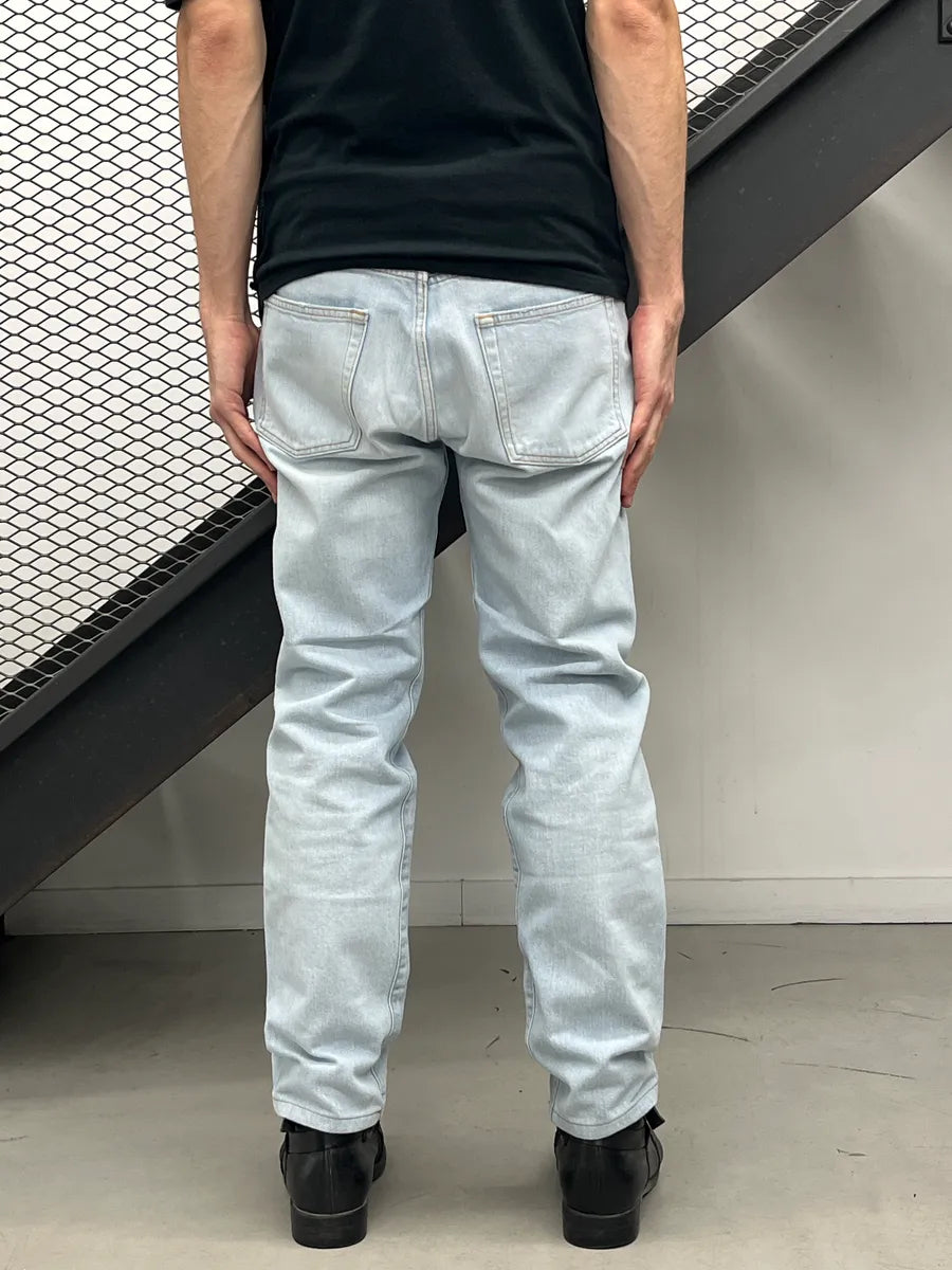 SS2017 Saint Laurent Love Me Forever Light Blue Denim Jeans mwRptrxR 2