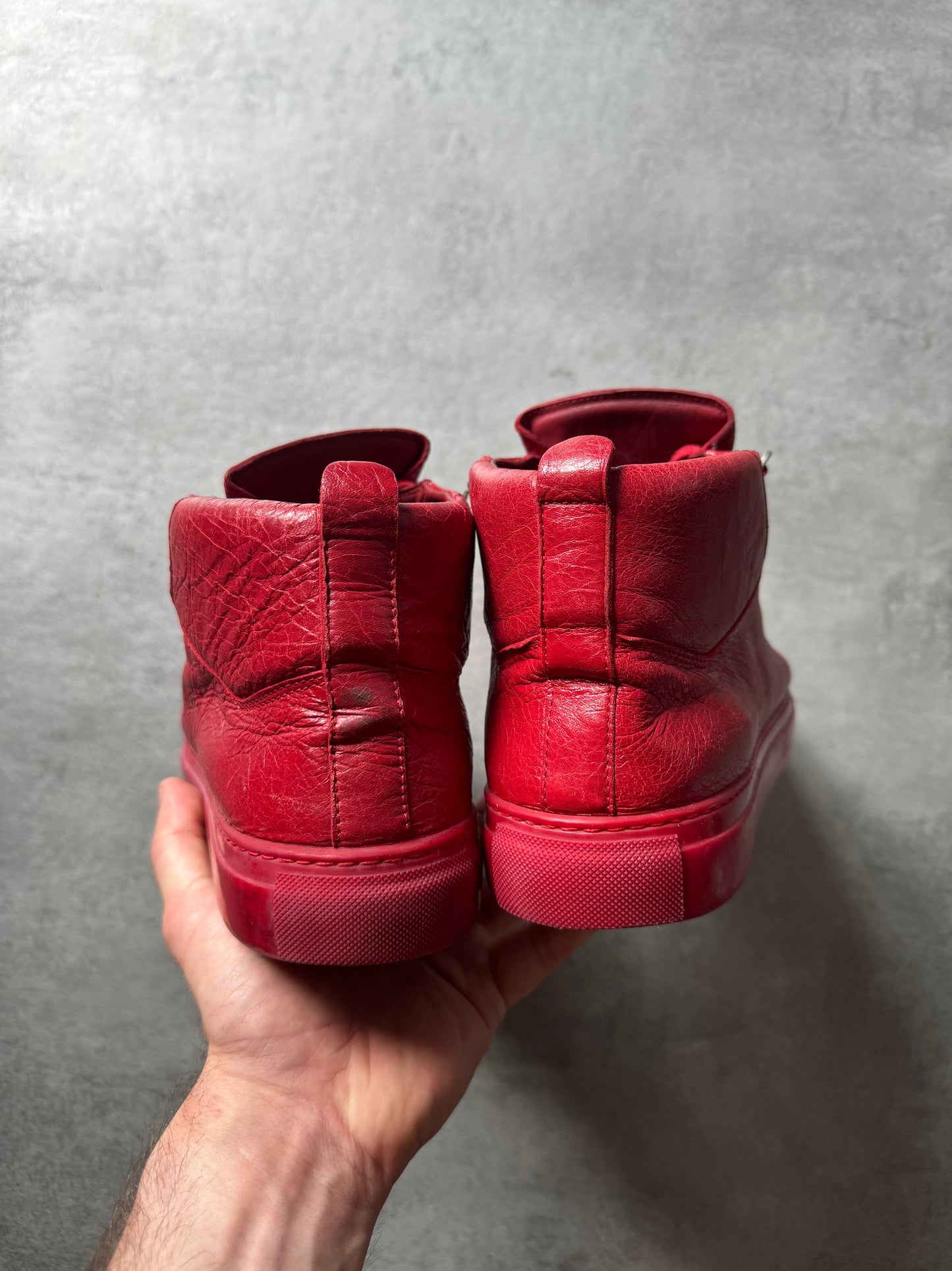 Balenciaga Arena High Top Red (43) - 6