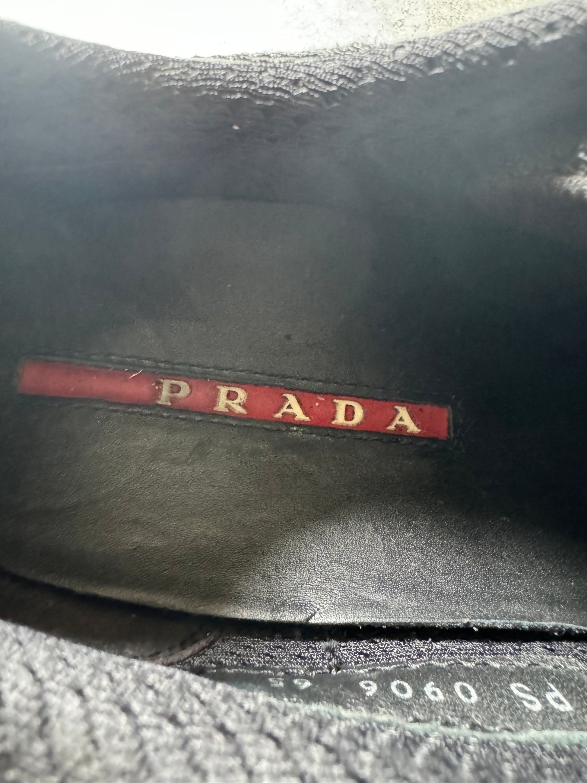 Prada America's Cup Leather Black  (41) - 9