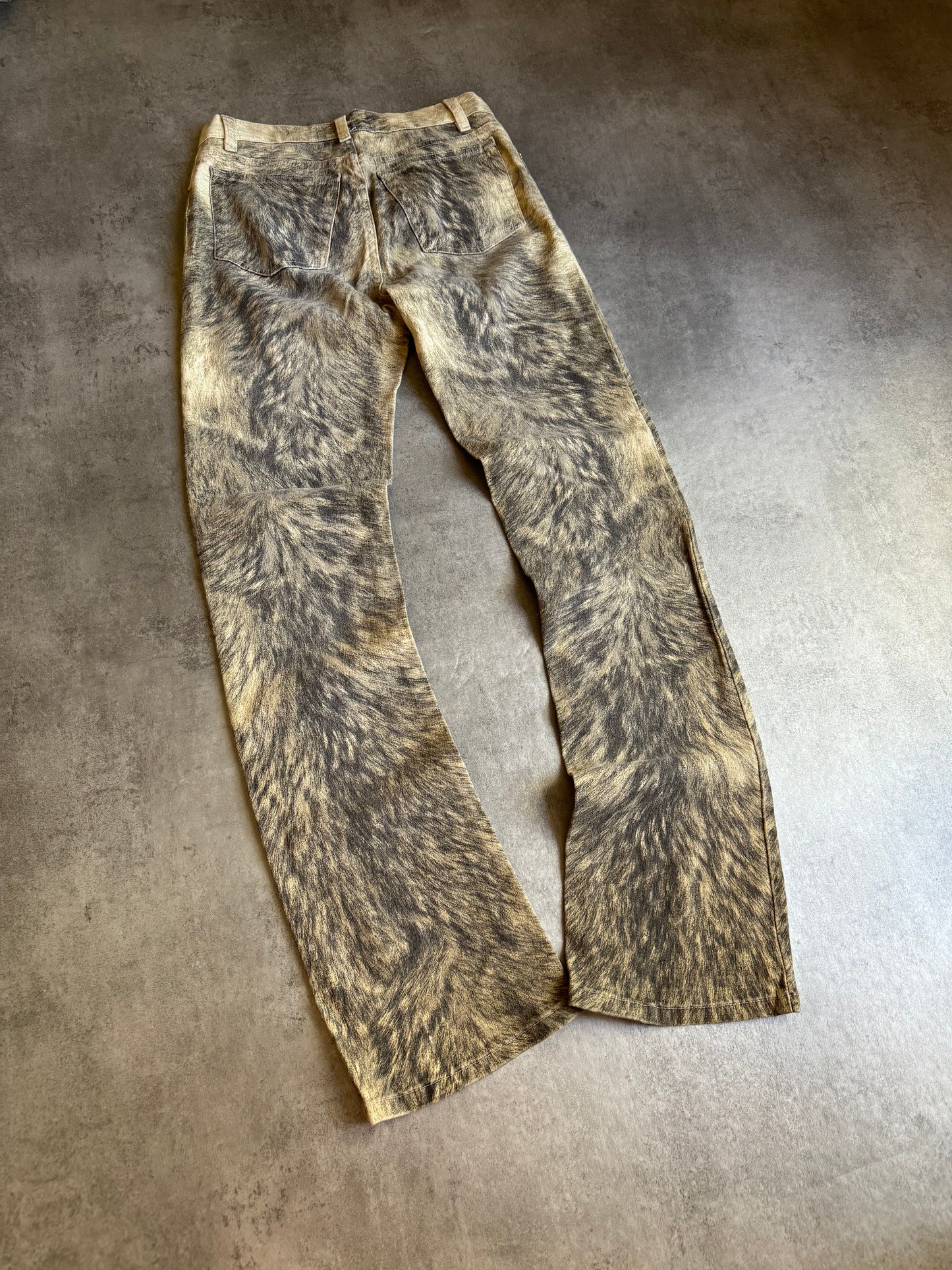 AW1999 Roberto Cavalli Heavy Animal Pants (XS) - 3