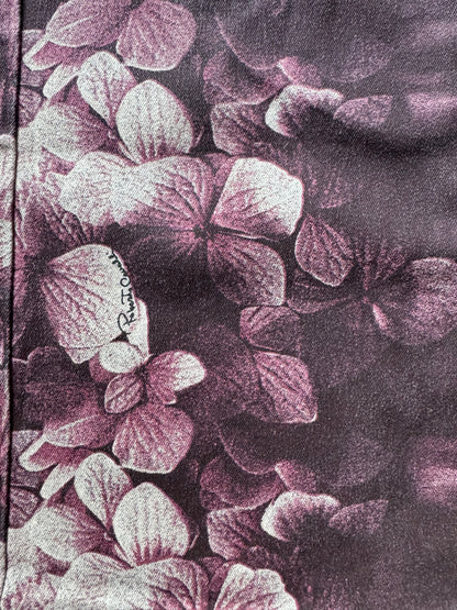 AW2000 Roberto Cavalli Floral Purple Spectrum Pants (L) - 7