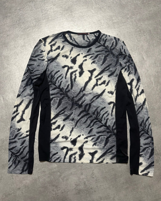 AW2000 Roberto Cavalli Zebra Contemporary Longsleeves (S/M) - 1