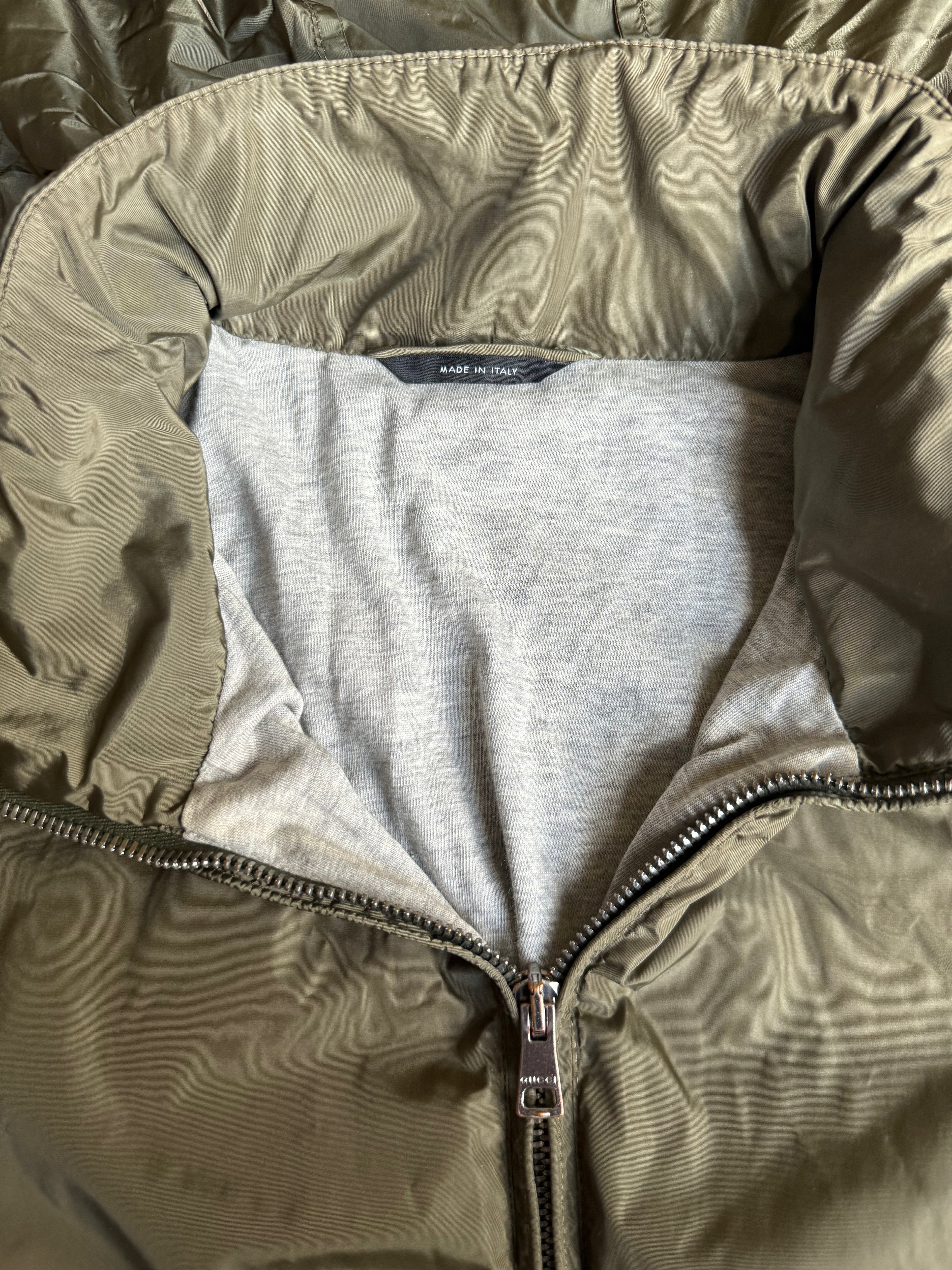 SS2010 Gucci Olive Light Jacket by Frida Giannini (XS/S) - 6