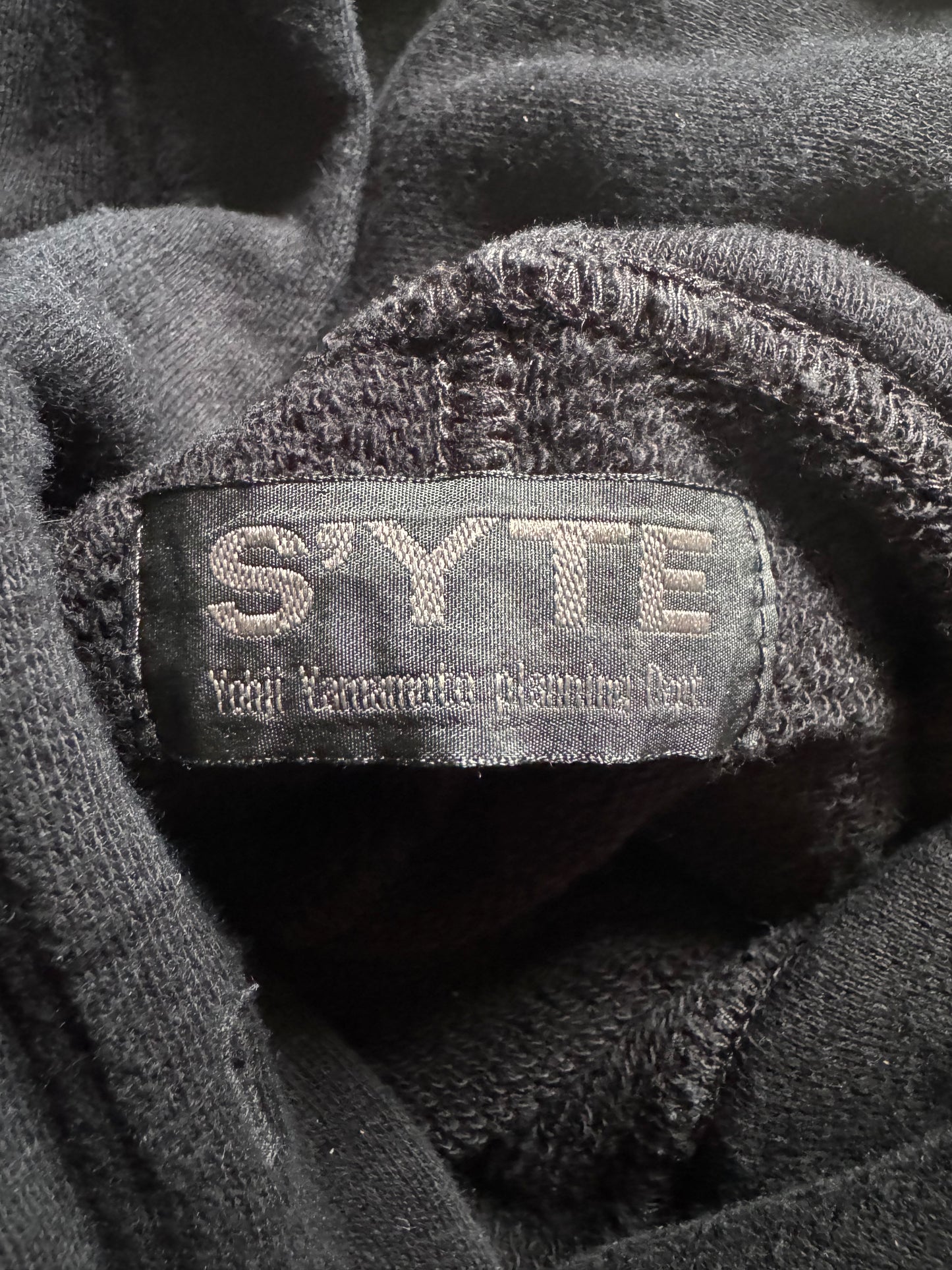 Yohji Yamamoto S'YTE Dark Black Dragon Sweater  (M) - 6