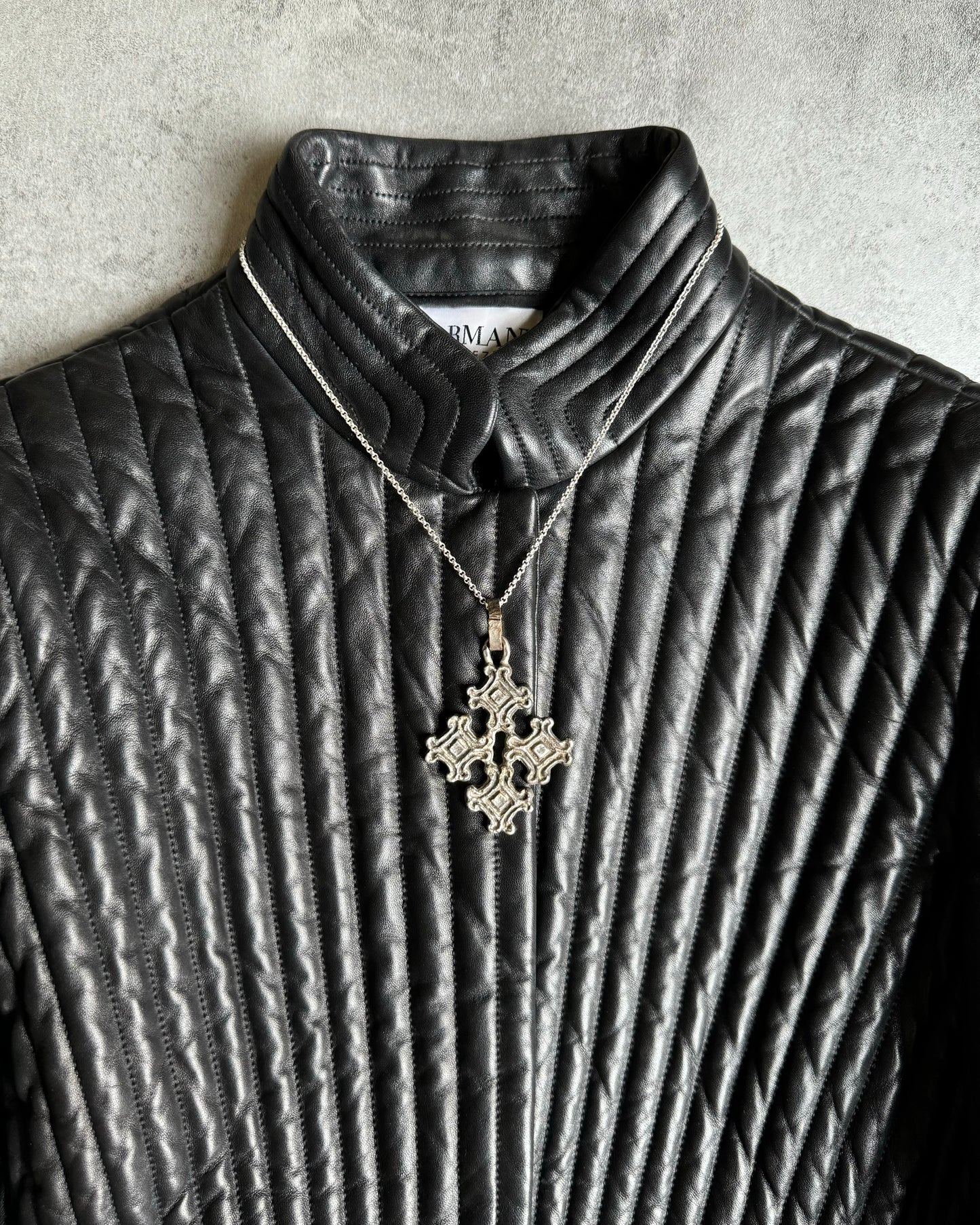 1980s Artisanal Parisian Relic Cross Pendant (OS) - 1