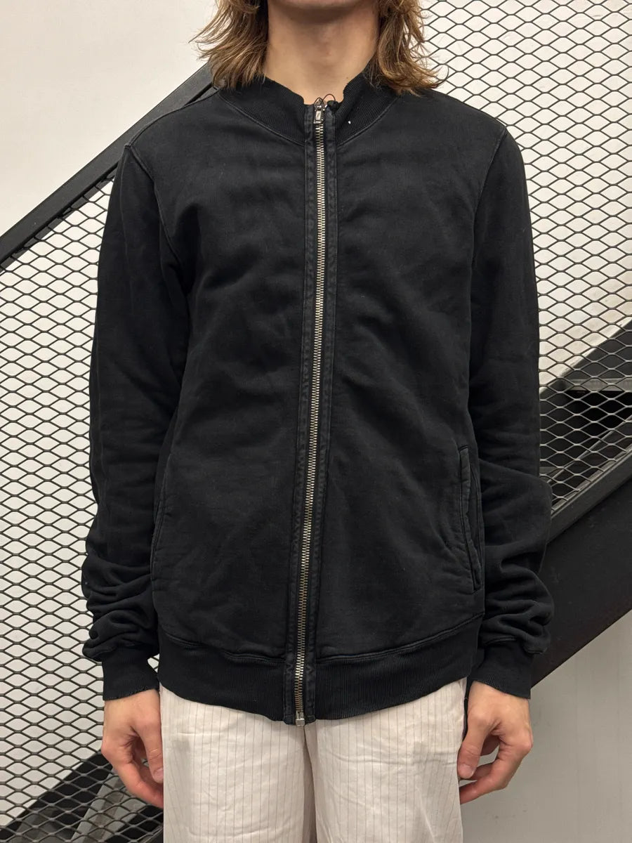 Rick Owens DRKSHDW Black Zip-Up Sweater nMLOmiIK 1