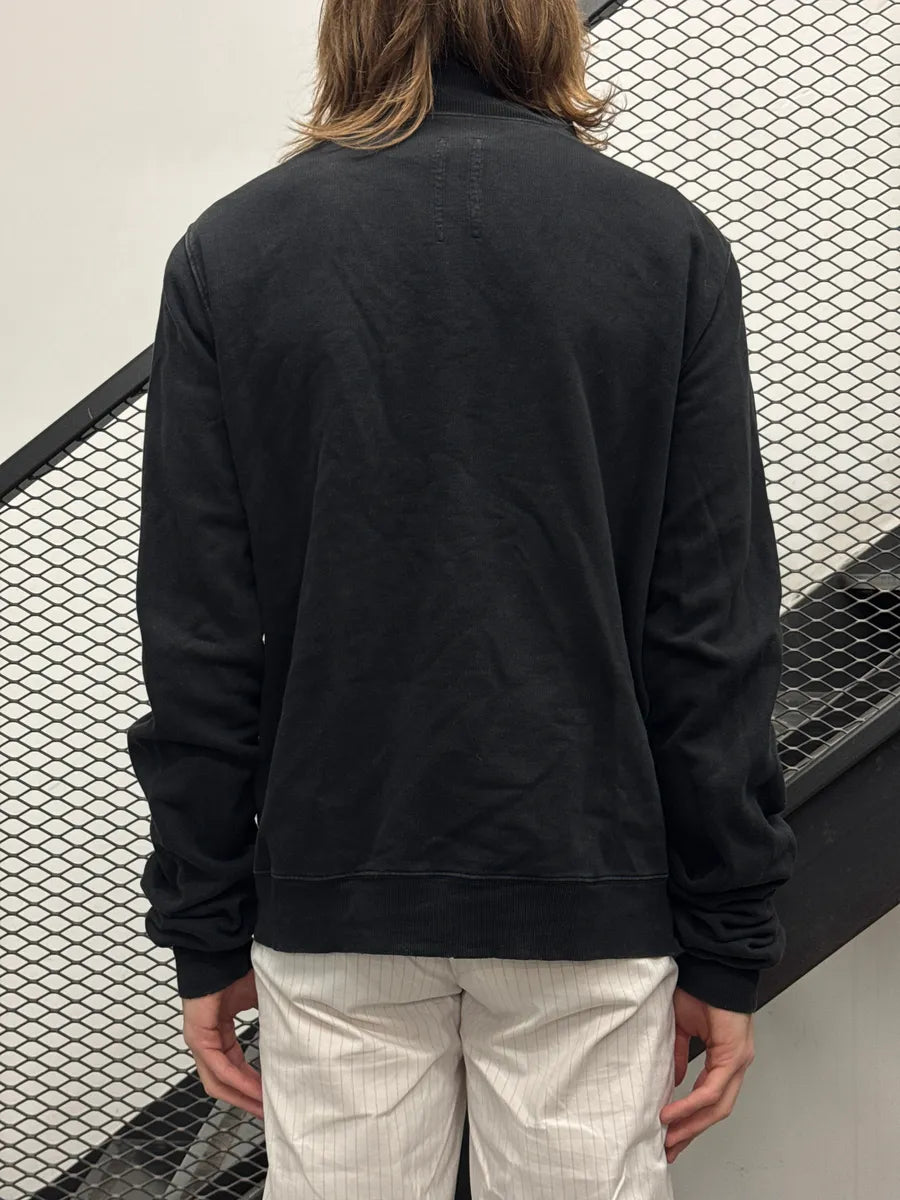 Rick Owens DRKSHDW Black Zip-Up Sweater nMLOmiIK 2