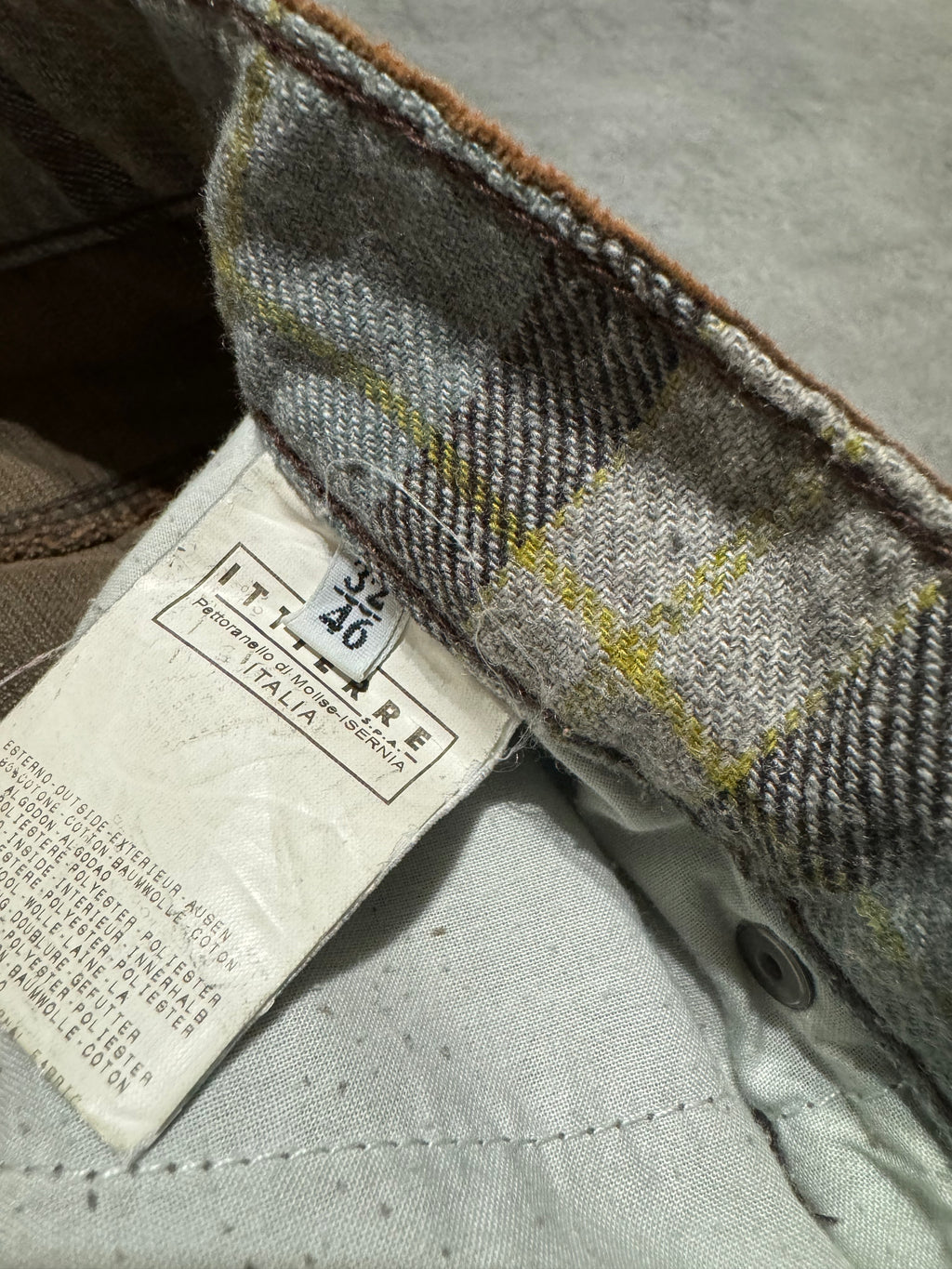 AW2004 Dolce & Gabbana Aviator Full Zip Detachable Cargo Velvet & Nylon Pants (M/L) - 9