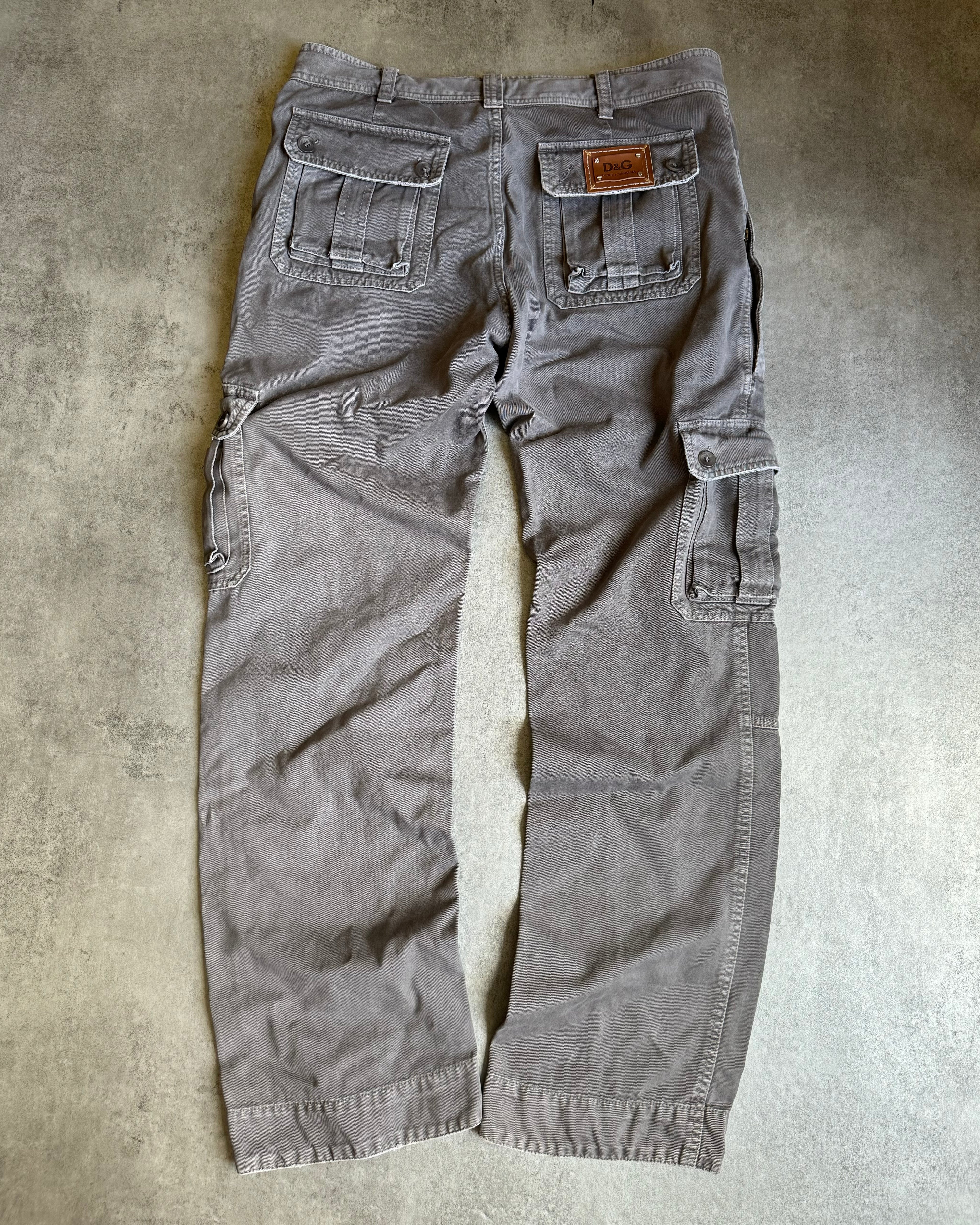 SS2008 Dolce & Gabbana Military 13 Pockets Cargo Pants (L) - 5