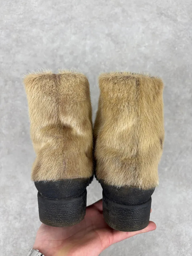 Archive Snow Camel Fur Boots PkUiDfo 4