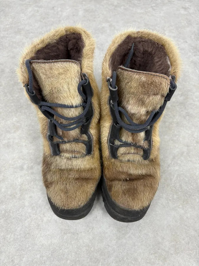 Archive Snow Camel Fur Boots PkUiDfo 1