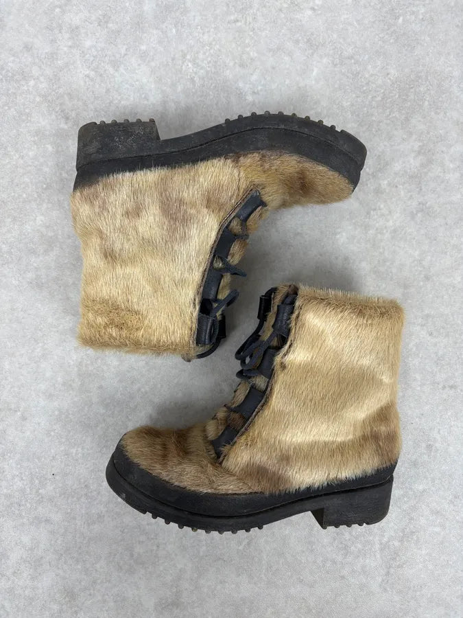 Archive Snow Camel Fur Boots PkUiDfo 3