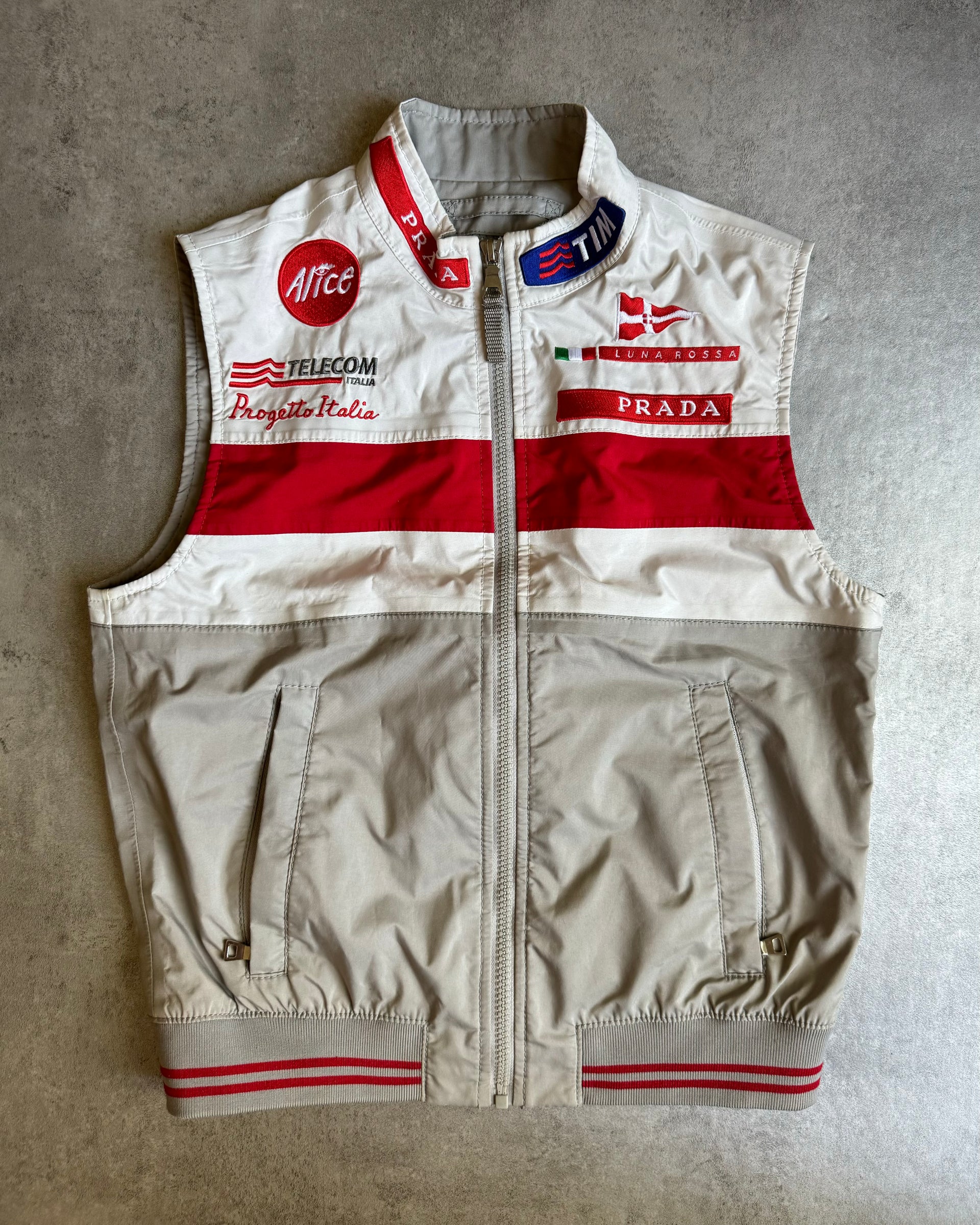 2003 Prada Luna Rossa Racing Challenge Sleeveless Jacket (XS) – Dolce Vita  Hub