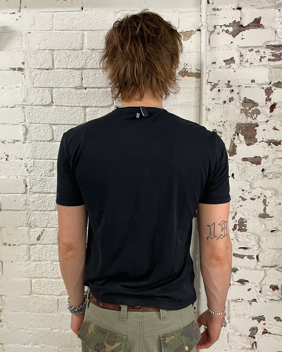 Neil Barrett Black Owl Graphic T-Shirt fSGZVMf 2