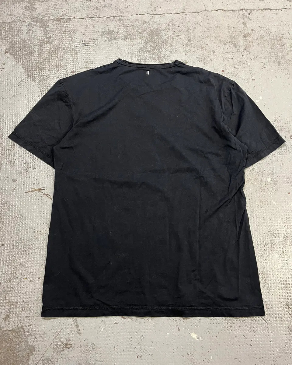 Neil Barrett Black Owl Graphic T-Shirt fSGZVMf 7
