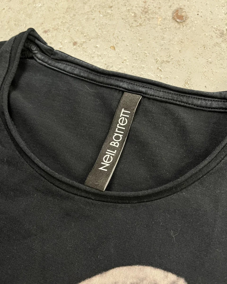 Neil Barrett Black Owl Graphic T-Shirt fSGZVMf 8