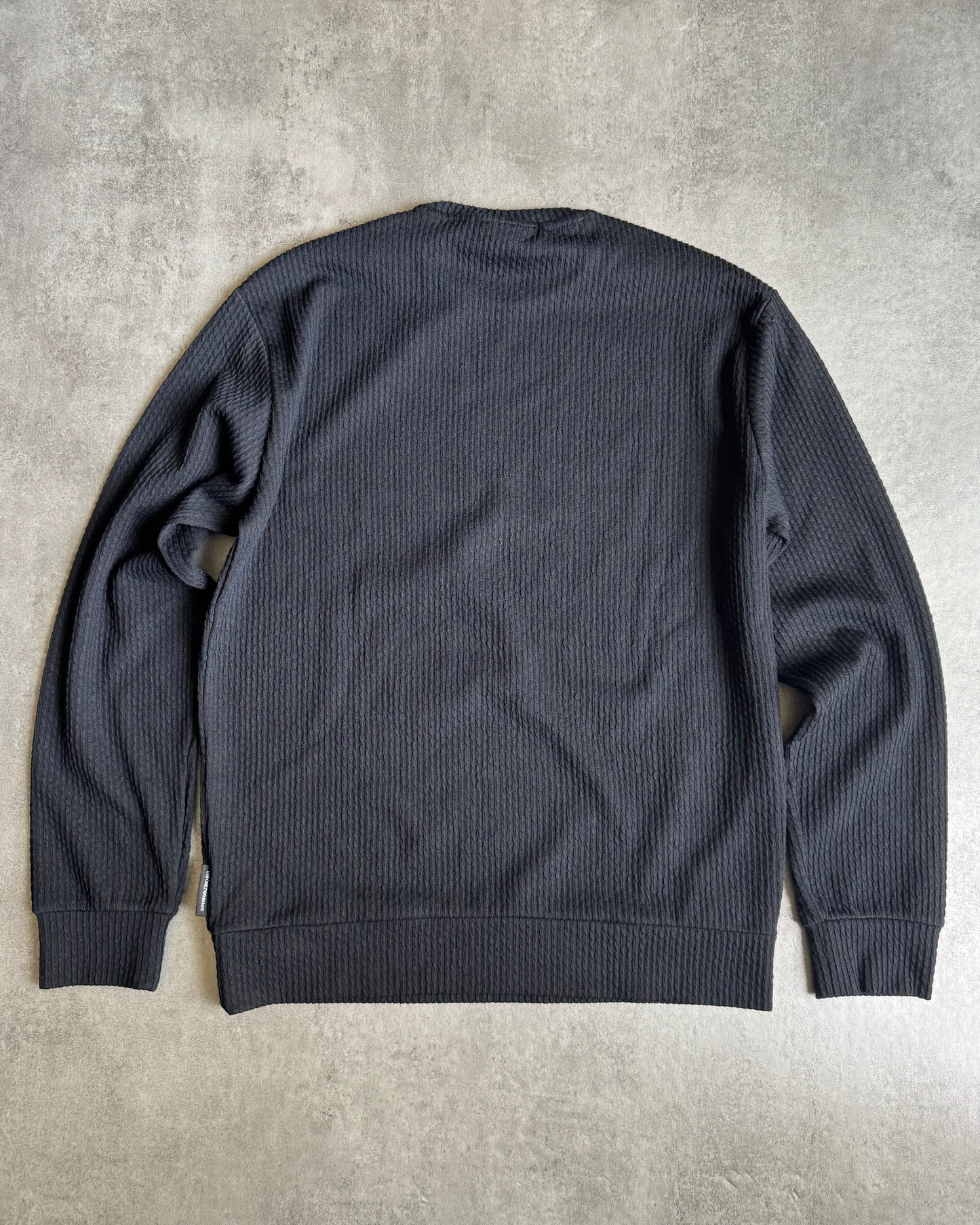 SS2020 Emporio Armani Navy Cozy Sweater (S) - 2