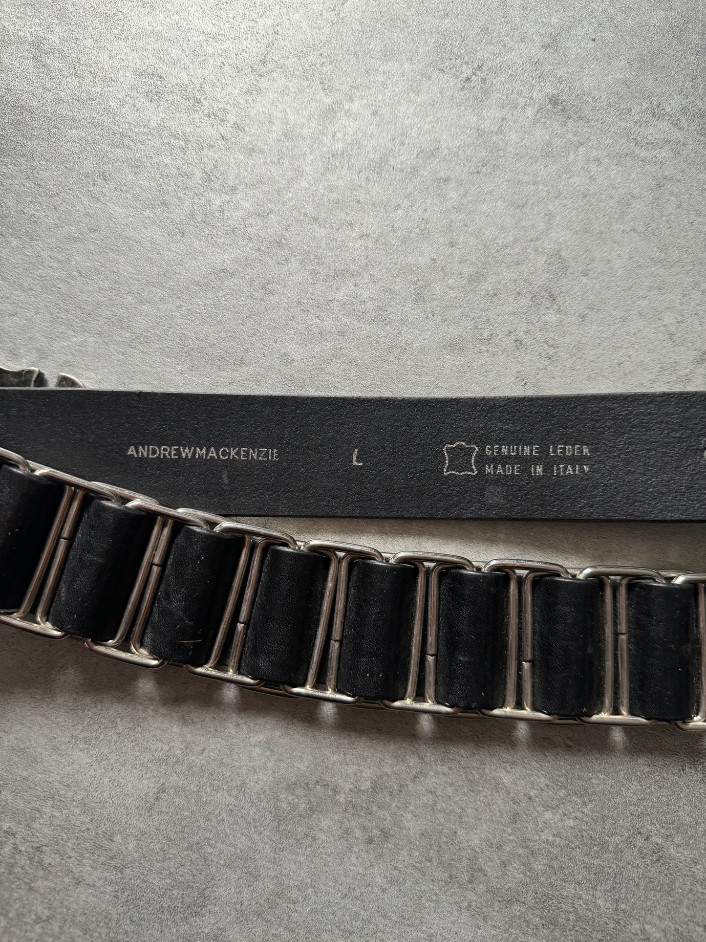 2000s Andrew Mackenzie Black Gun Belt  (OS) - 7