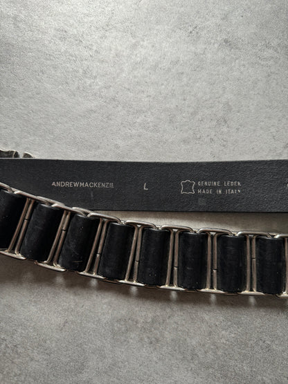 2000s Andrew Mackenzie Black Gun Belt  (OS) - 7