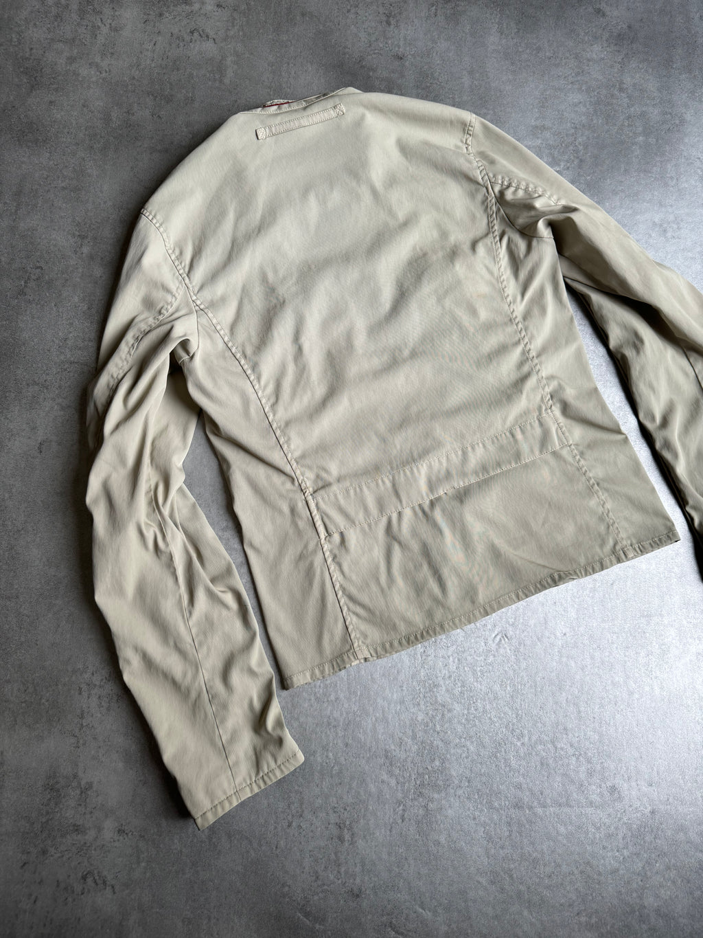 SS1999 Prada Citizen Beige Cozy Light Nylon Jacket (M) - 6