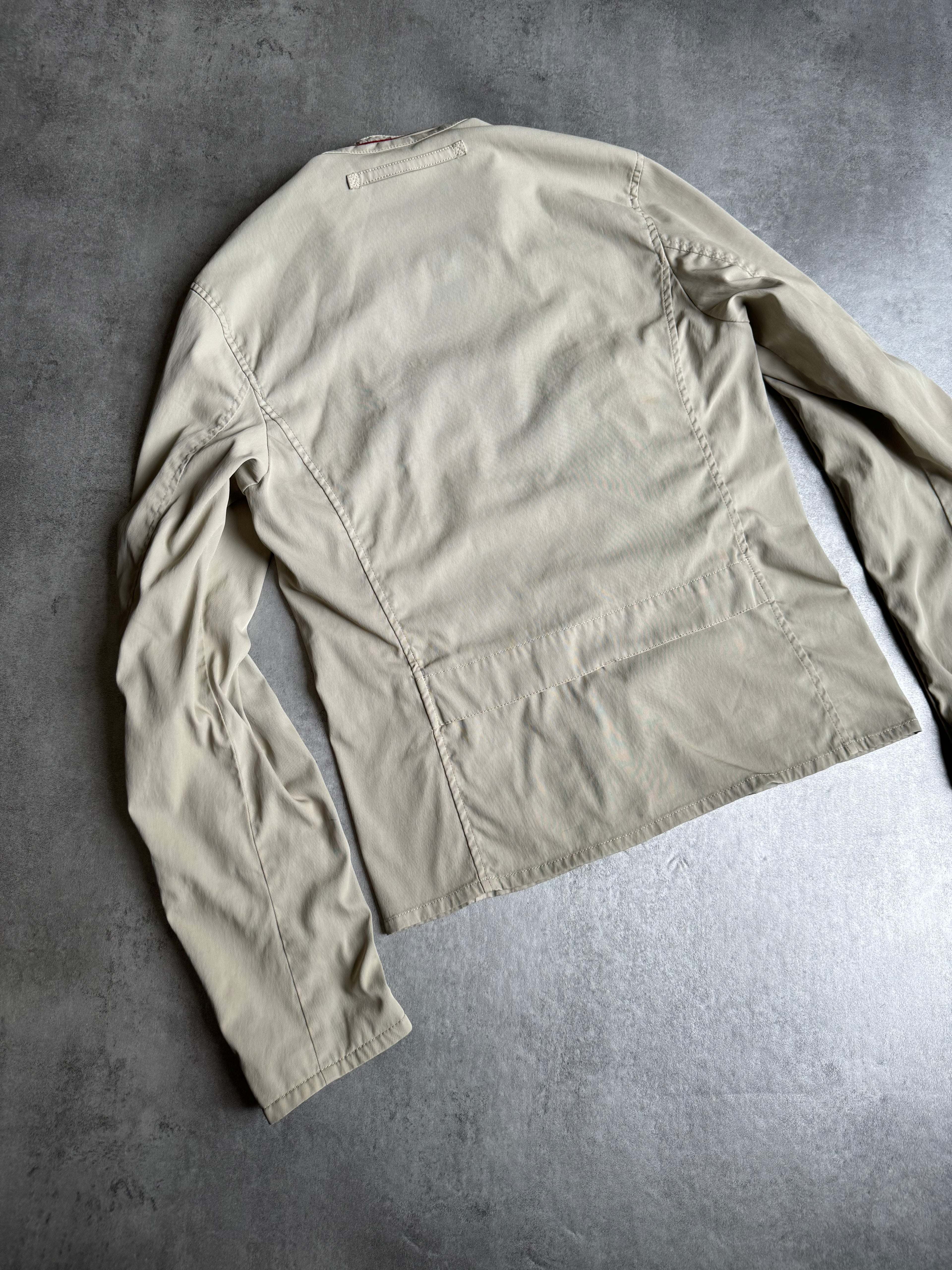 SS1999 Prada Citizen Beige Cozy Light Nylon Jacket (M) - 6