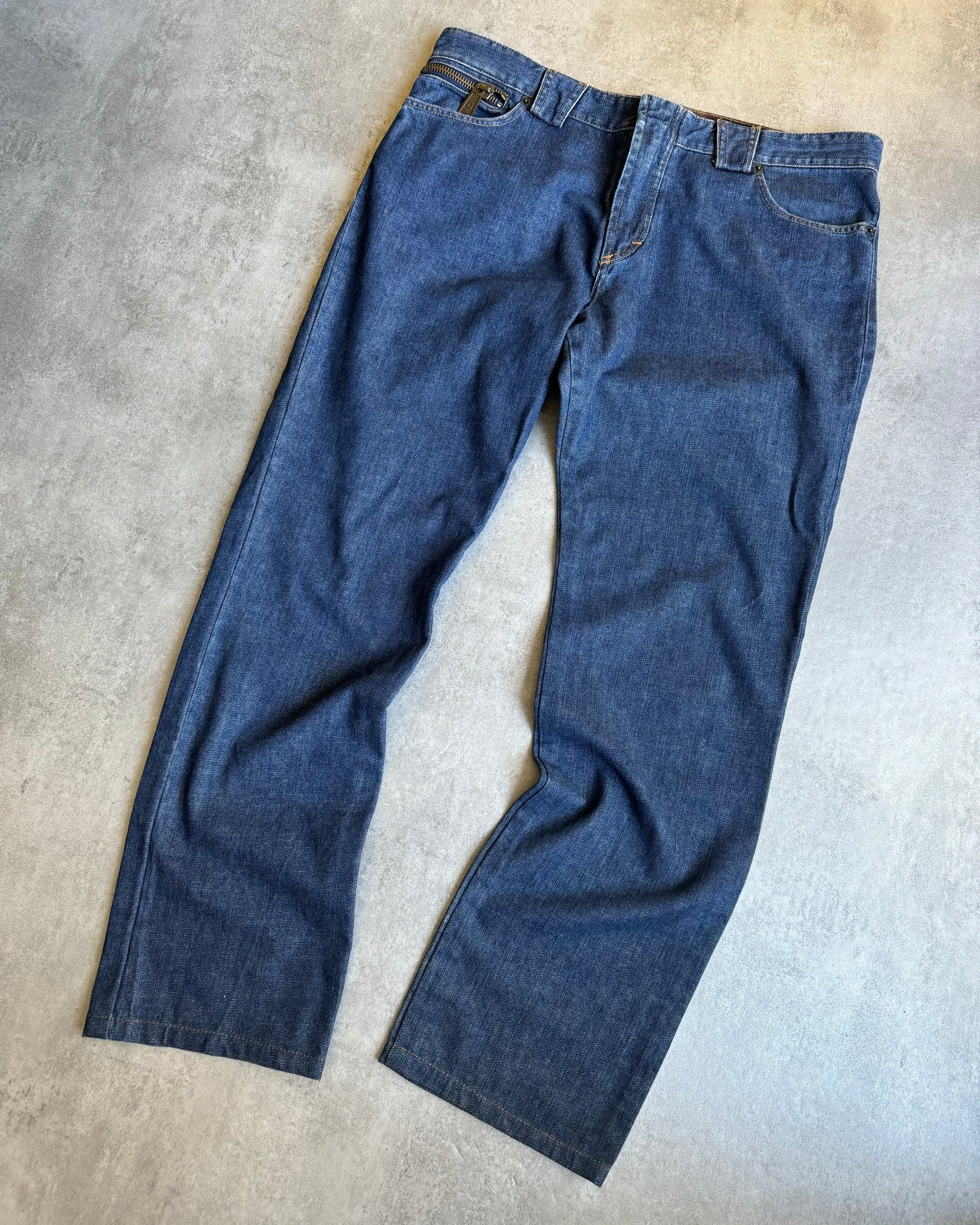 AW2004 Dolce & Gabbana Brut Denim Jeans  (XL) - 7