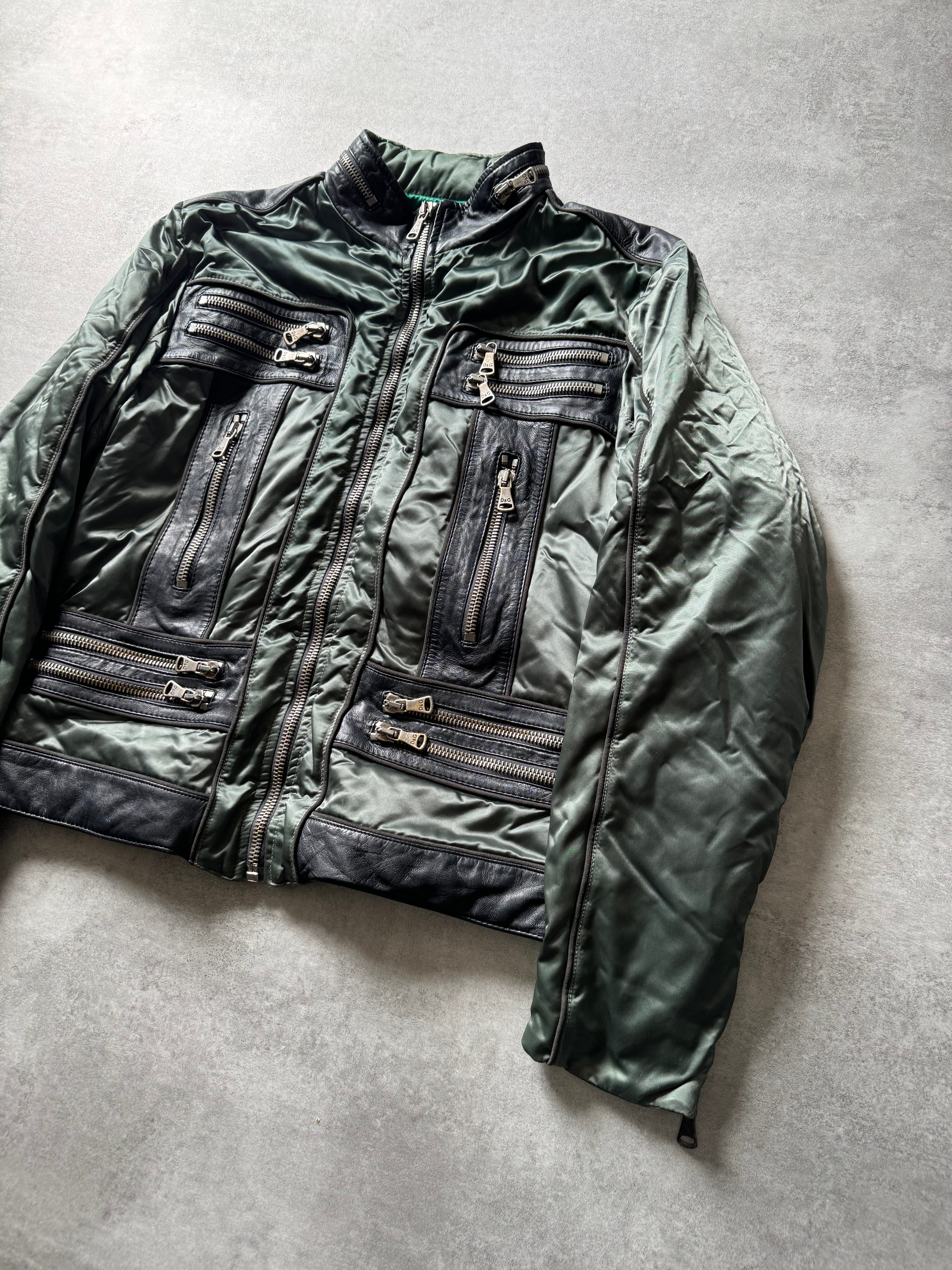 AW2007 Dolce & Gabbana Multi Zips Utility Jacket (L) - 5