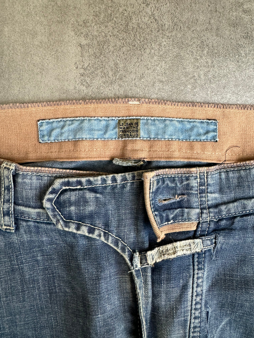 2000s Marithé + François Girbaud Washed Rebel Denim Pants (M) - 5