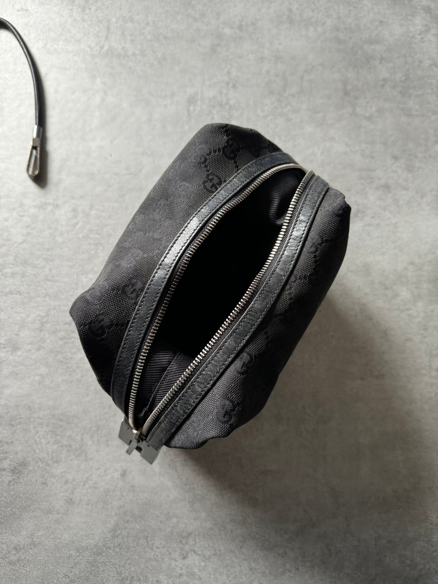 FW2002 Gucci Black Monogrammed Black Bag by Tom Ford (OS) - 4
