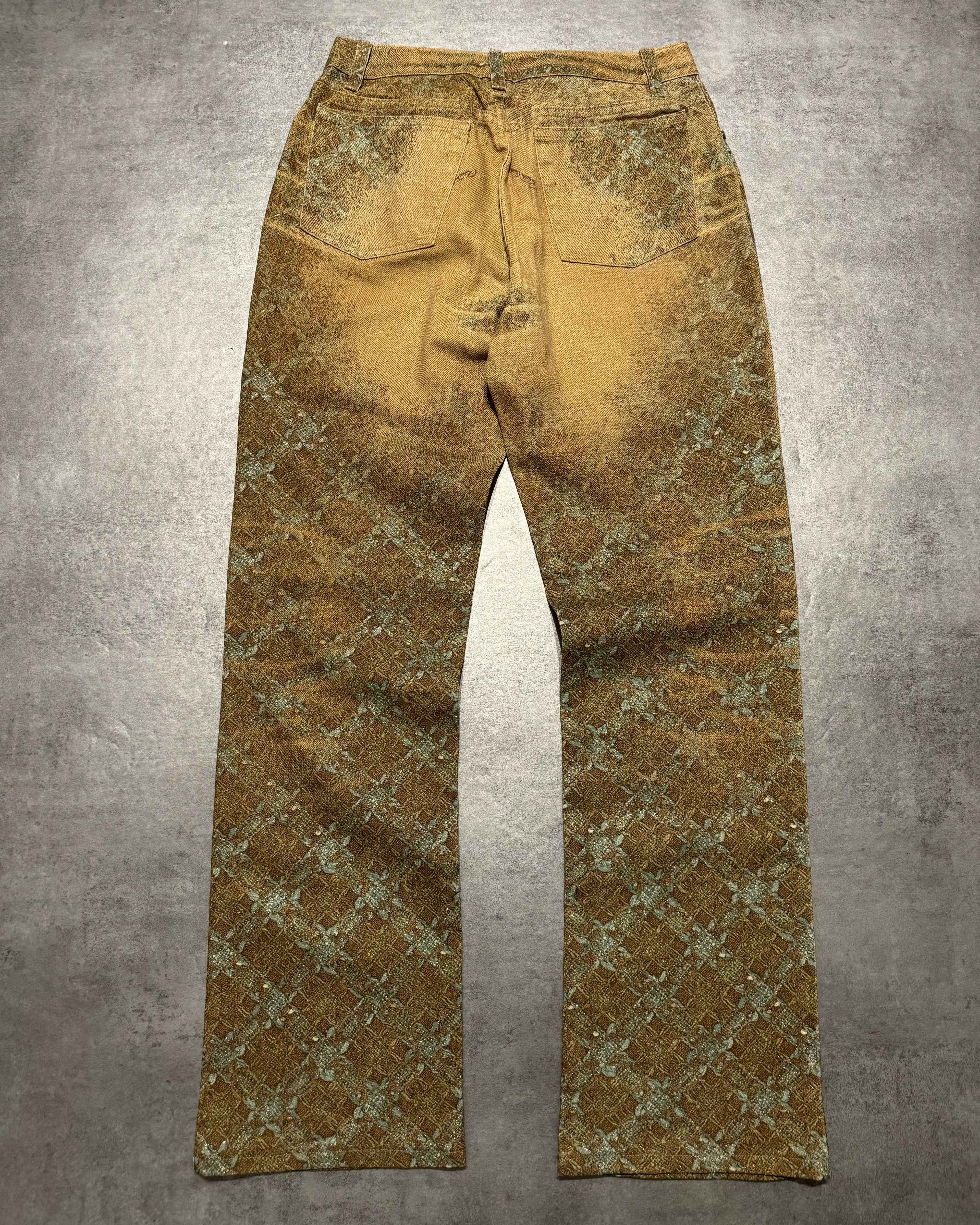 AW1998 Roberto Cavalli Royal Mosaic Pants (S) - 2