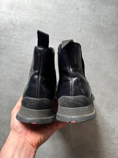 FW1999 Prada Navy Leather Boots  (40) - 4