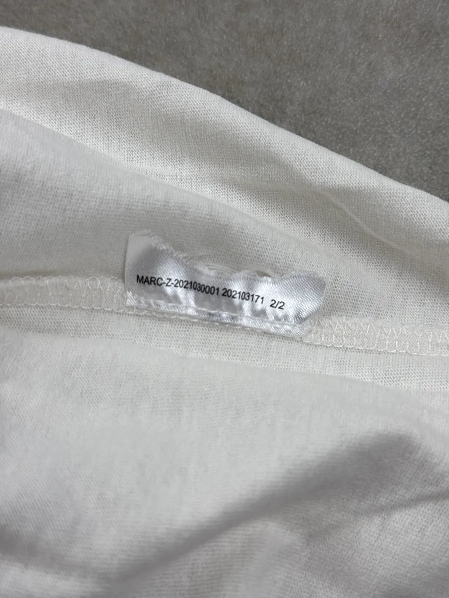 SS2021 Marc Jacobs X Peanuts White & Purple Snoopy Slogan Longsleeve oRdsYwmy 10