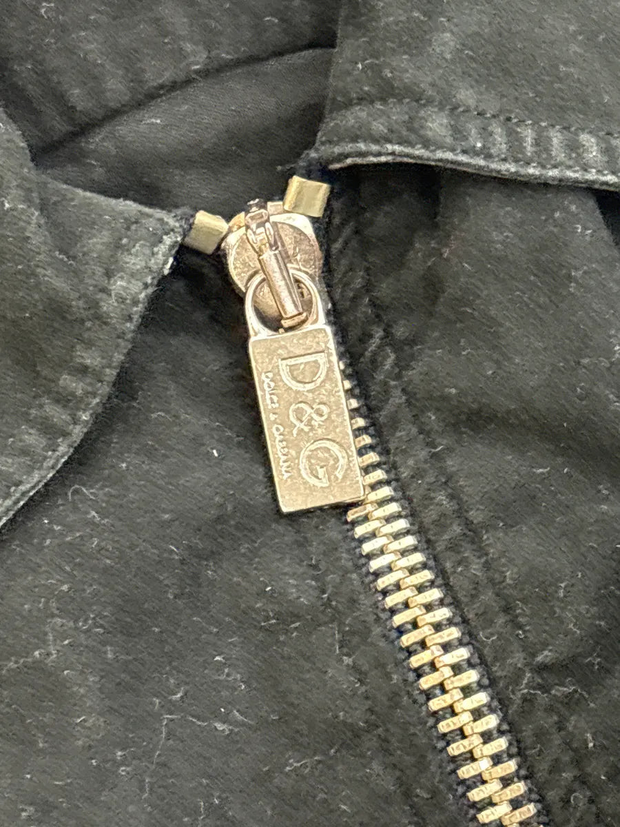 2000s Dolce & Gabbana Black Multi Pocket Cargo Jacket oRvPqkig 9
