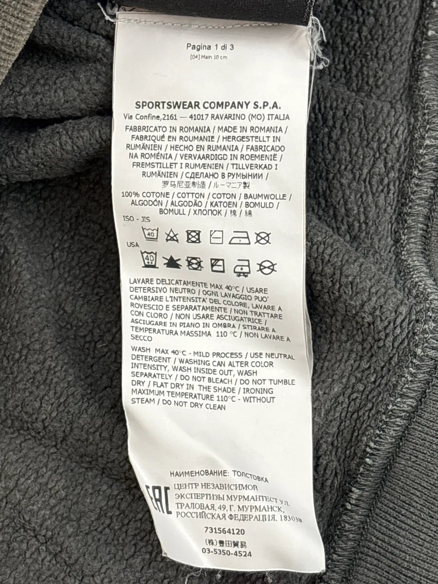 Stone Island Grey Faded Patch Hoodie oRzvettA 11