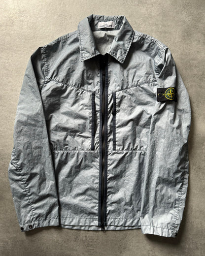 SS2022 Stone Island Light Aqua Tactical Coach Jacket (L) - 1