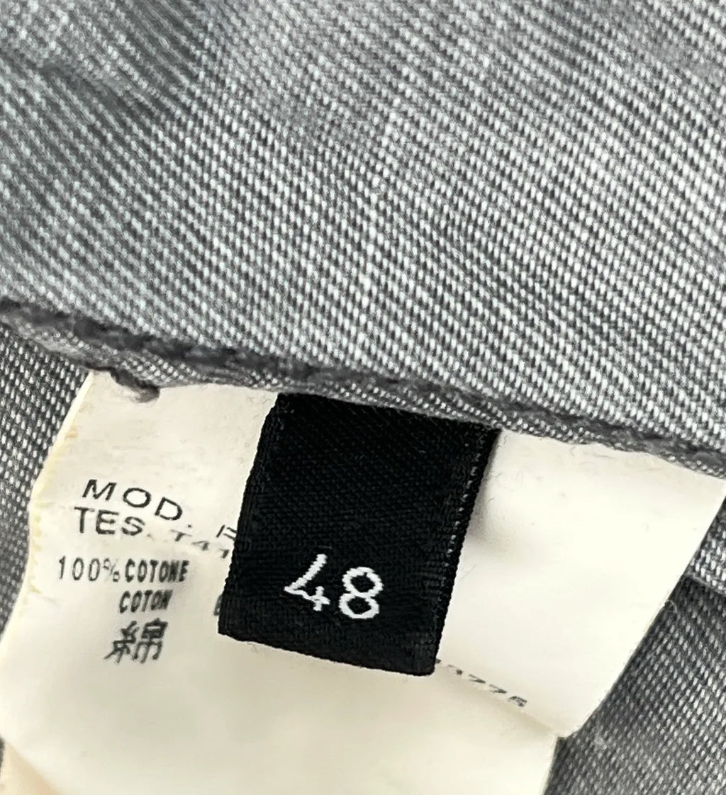 2000s Alexander McQueen Grey Utility Cargo Washed Shirt oXWhhYLX 10