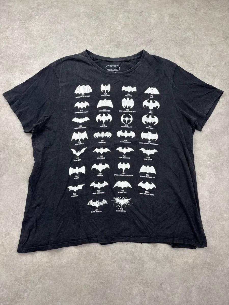 Vintage Black Batman Graphic T-Shirt oXvHCbOB 0