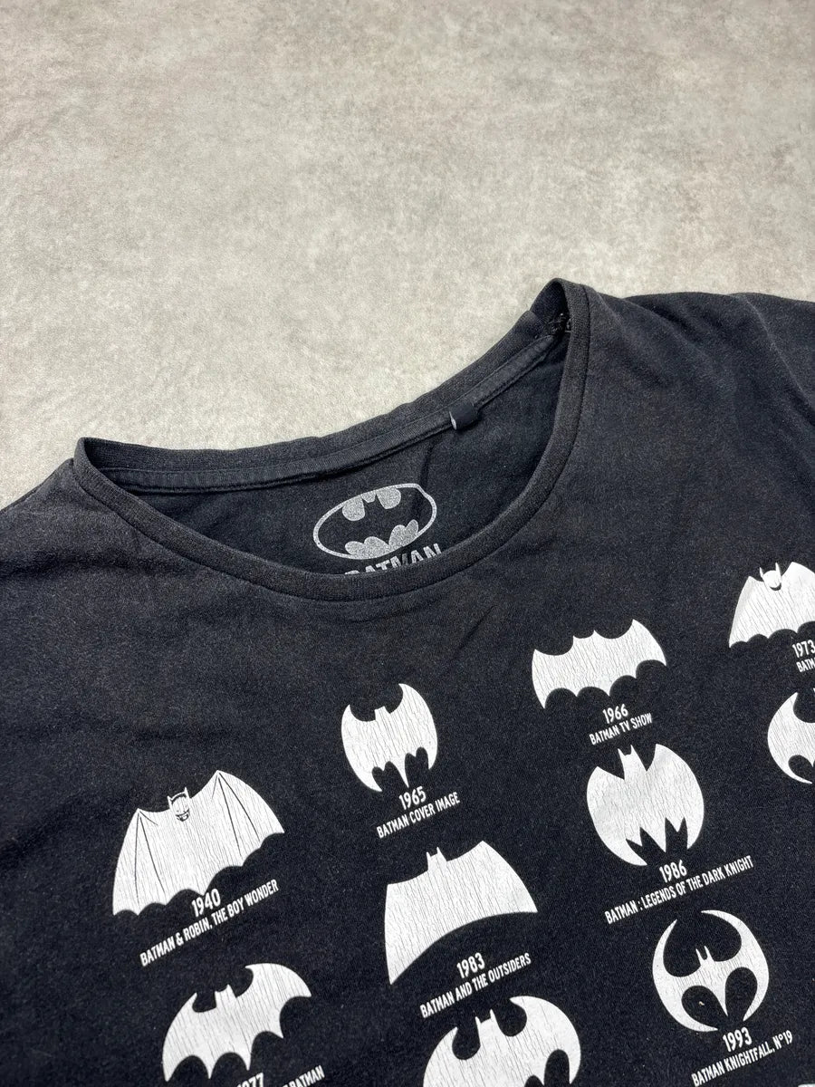 Vintage Black Batman Graphic T-Shirt oXvHCbOB 5