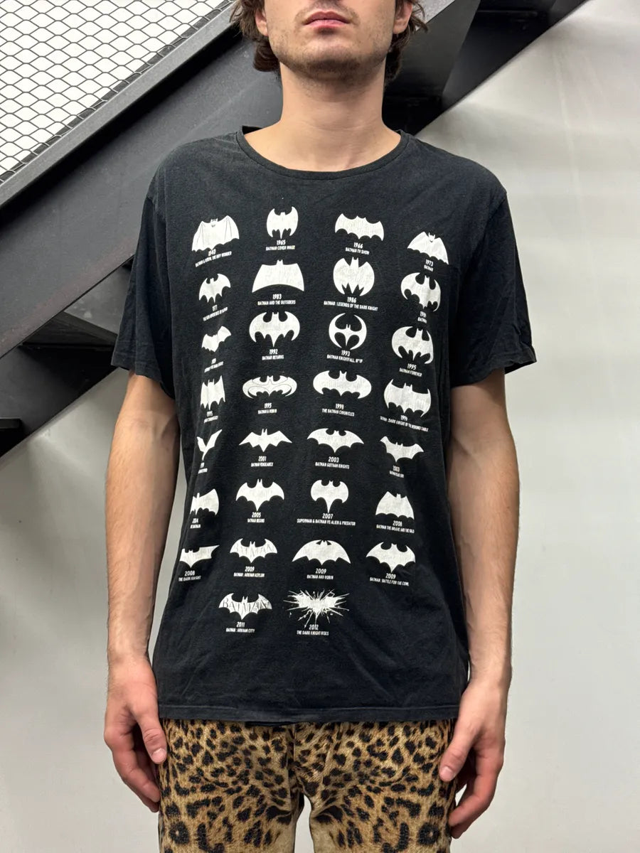 Vintage Black Batman Graphic T-Shirt oXvHCbOB 1