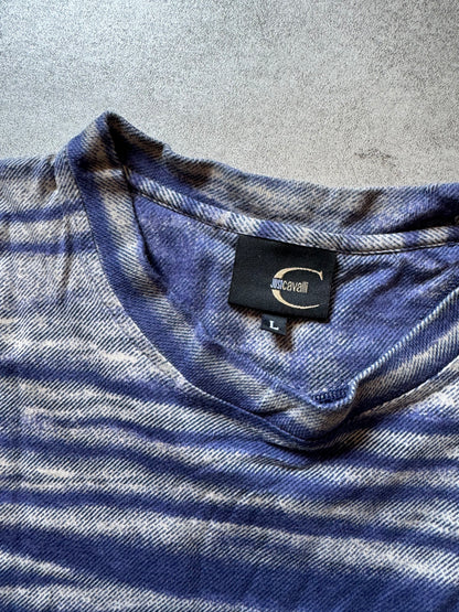 SS2004 Cavalli Nature Stripped Tee-Shirt (S) - 5