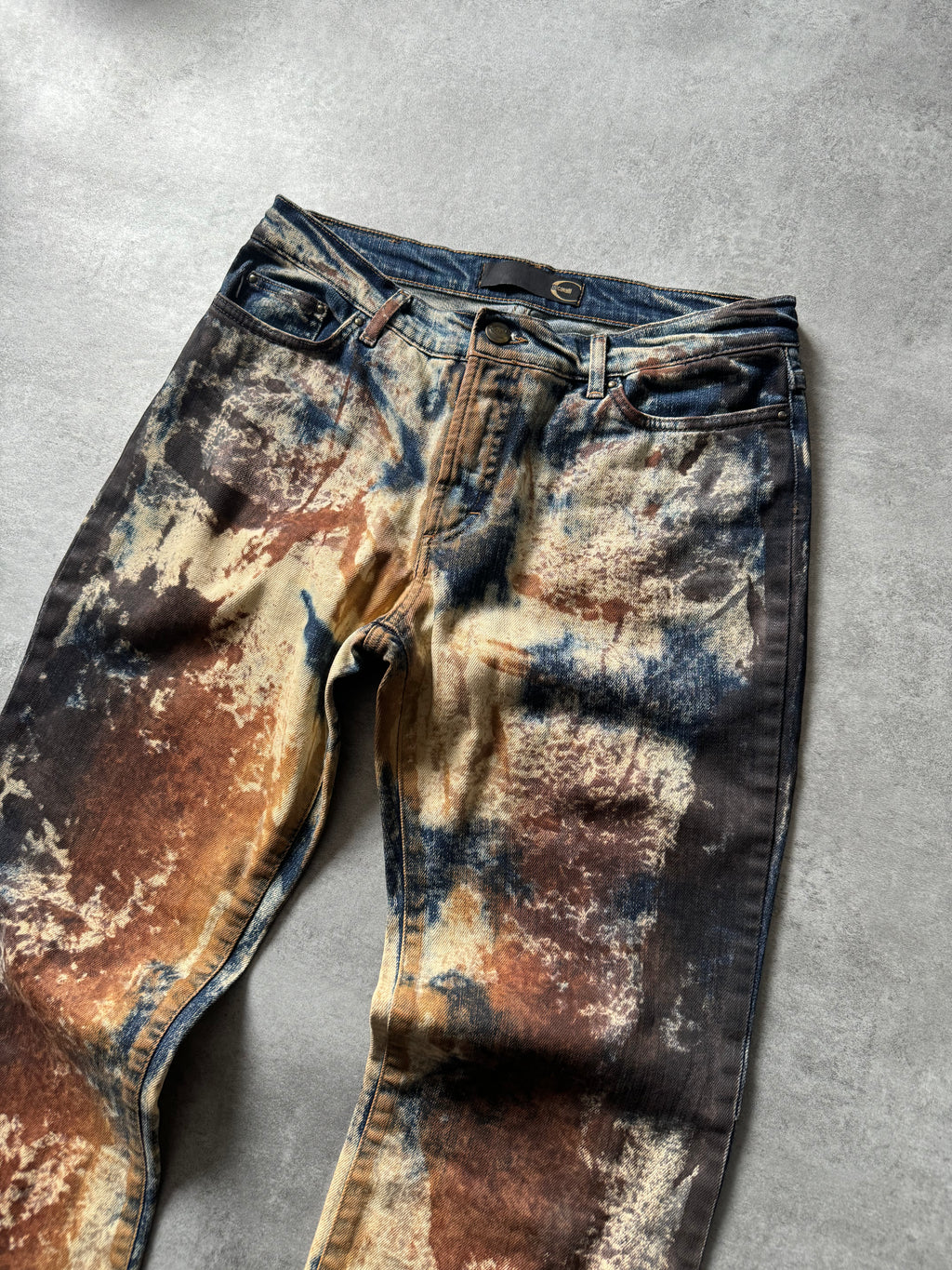 AW2001 Cavalli World Rust Eroded Ultimate Pants (S) - 10