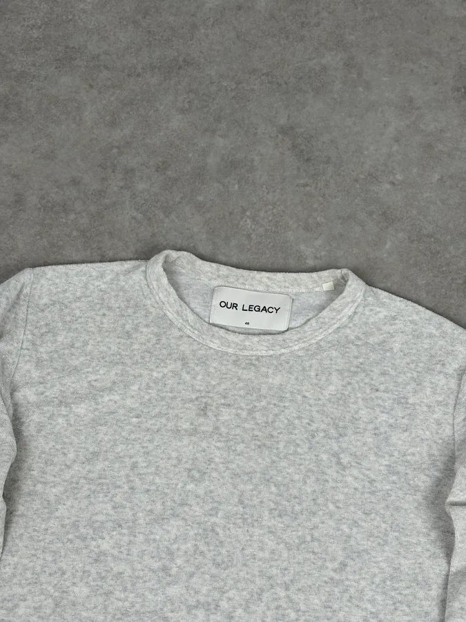 SS2014 Our Legacy Grey Classy Light Sweater QRLWclA 3