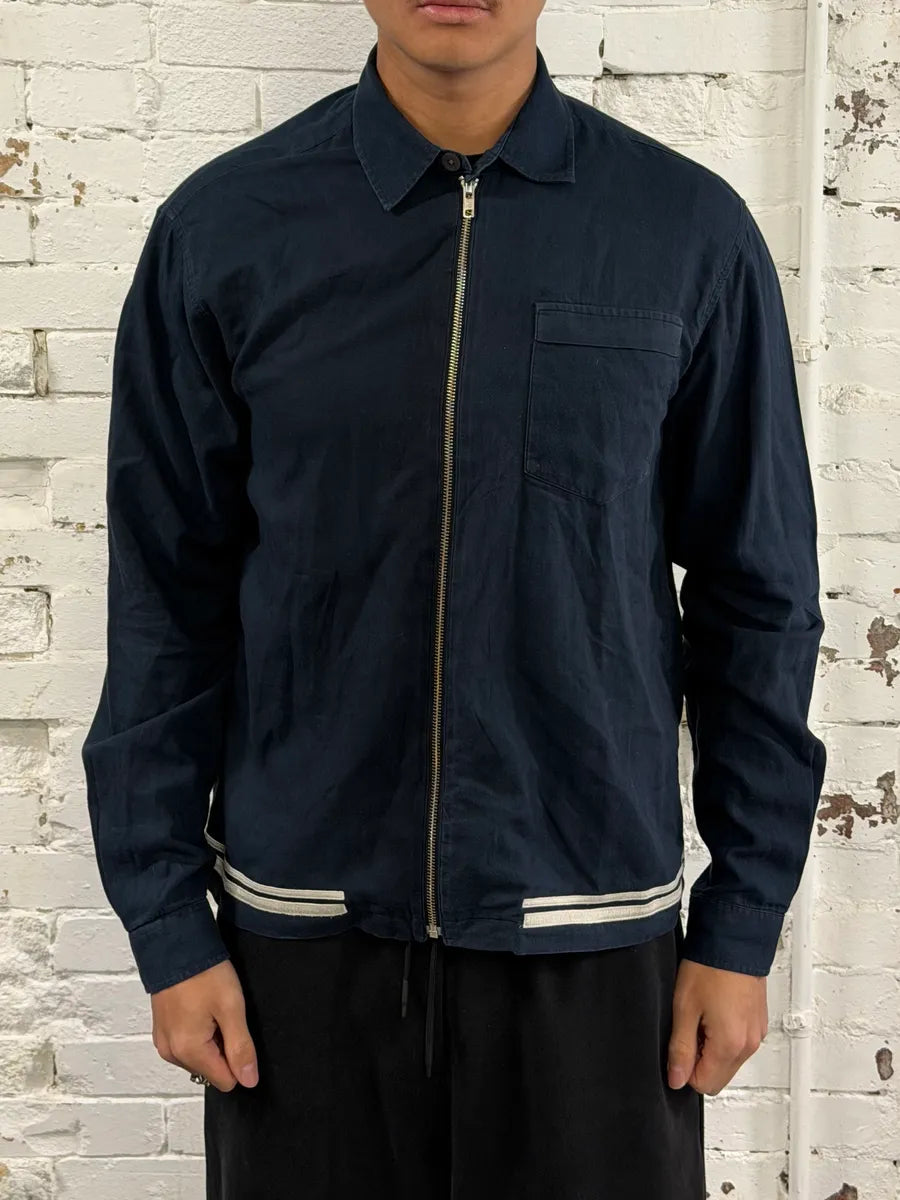 Our Legacy Black Zip-up Classy Shirt Jacket zKOklmZ 1