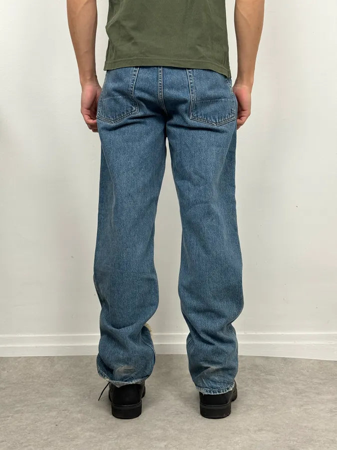 Our Legacy Blue Distressed Denim Jeans  mgeuvoP 2