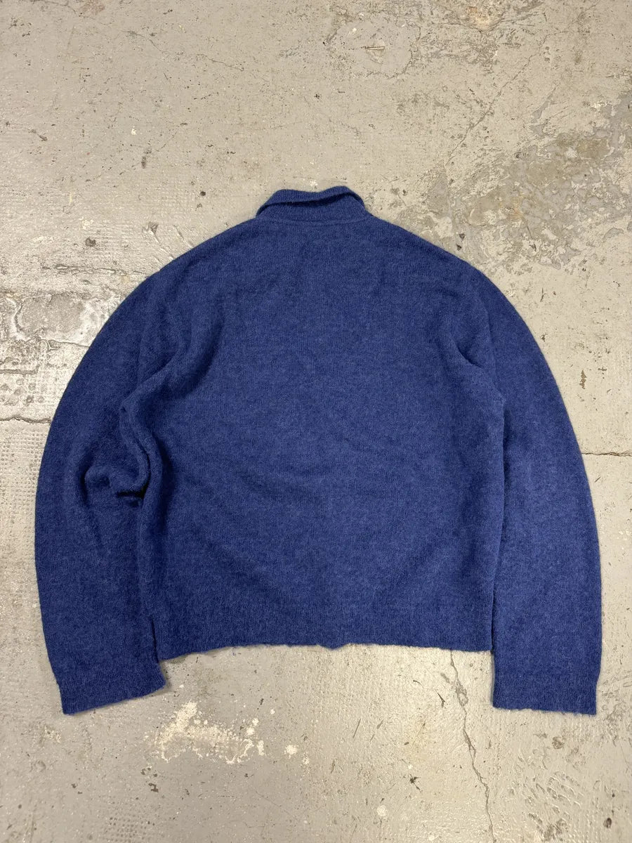 Our Legacy Blue Royal Wool Knit Cardigan (L) VpyTVFN 7