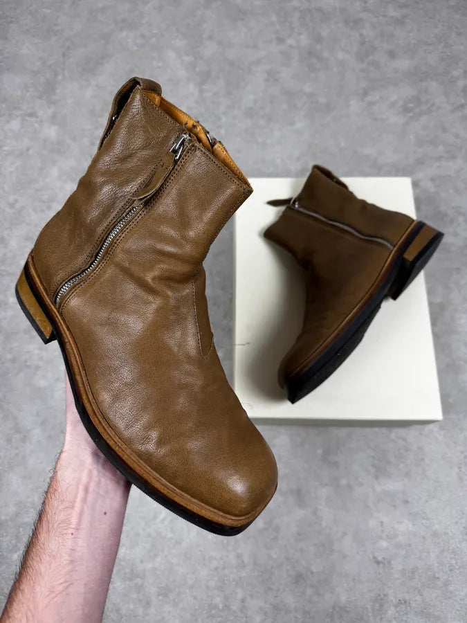 Our Legacy Daimyo Camel Leather Boots NpFqHTa 0